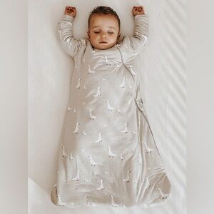 18-24 m | Gunamuna long sleeve sleep sack | goose print
